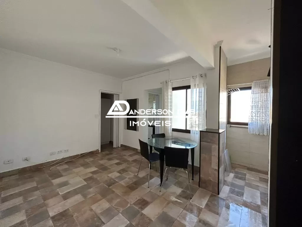 Apartamento á venda com 1 Dormitório, frente Mar para venda  por R$ 350.000,00 - Aruan- Caraguatatuba/SP 